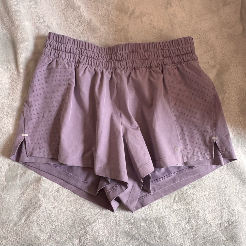 Women's layer8 Purple Athletic Shorts
